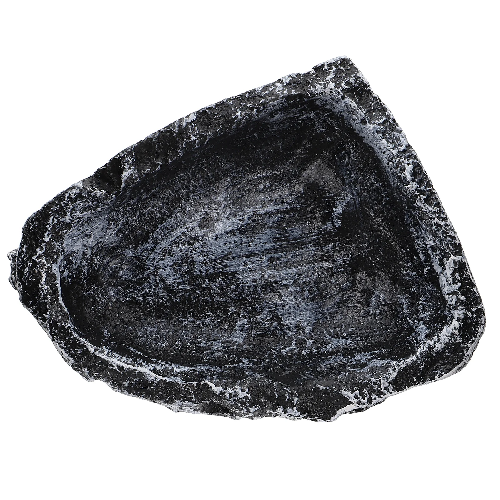 

Multipurpose Resin Corner Feeding Bowl for Reptiles Lizards Geckos Snakes Turtles Frogs Bearded Dragons Hermit Crabs