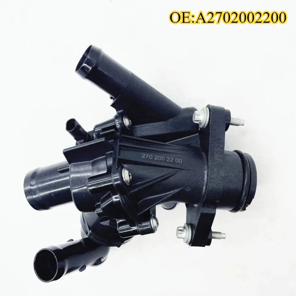 

High quality New For A2702002200 Engine Coolant Thermostat Fits 2.0T GLA45 AMG 15-19