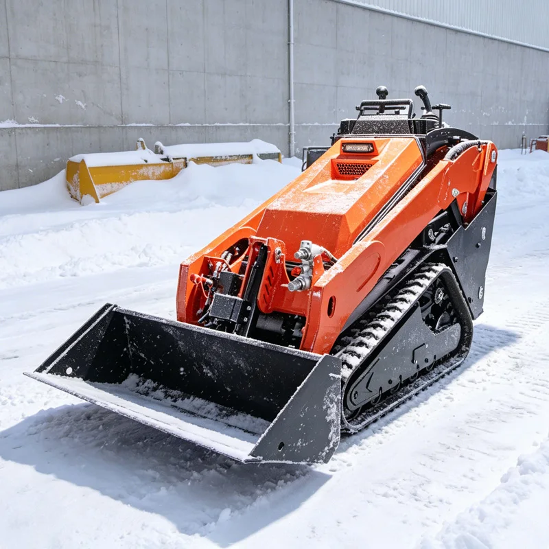 1000 Series Compact Track Loader 500kg Capacity 17.8kW Engine Snow Removal Attachment Heavy Duty Winter Machinery
