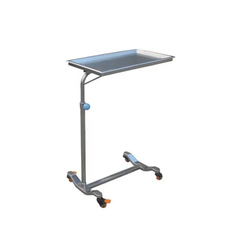 Stainless steel mayonnaise table height adjustable tray rack