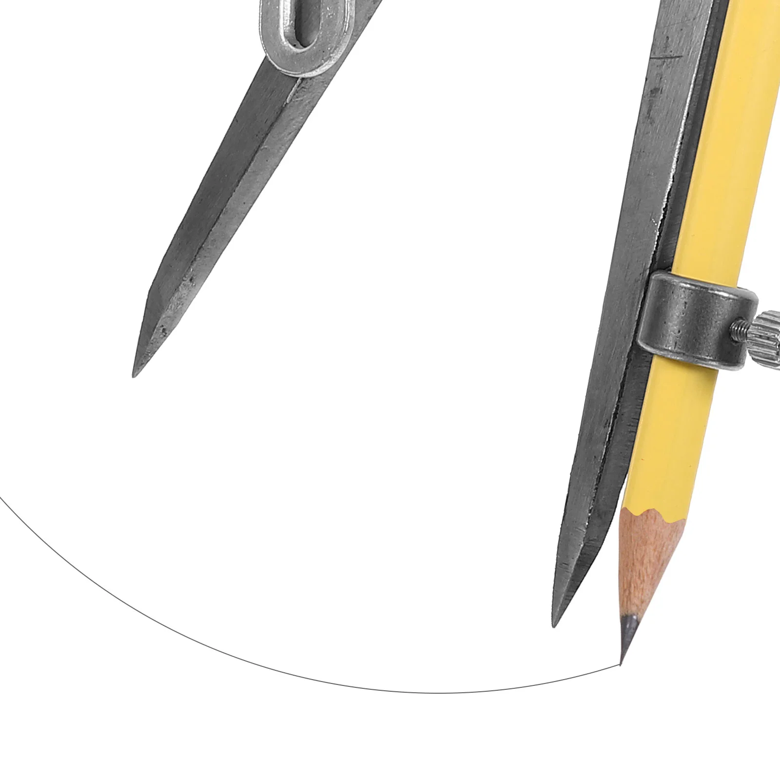 Scribe Marking Gauge Compass Woodworking Circle Ruler Carbon Steel Metal Scriber