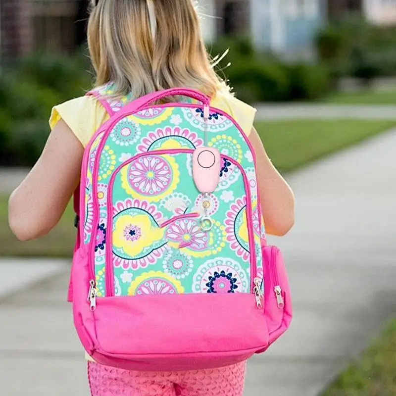 Safe Sound Personal Alarm 120 DB Personal Anti-Wolf Alarm USB Charging Small Cute Women Portable Security Keychain For Girls