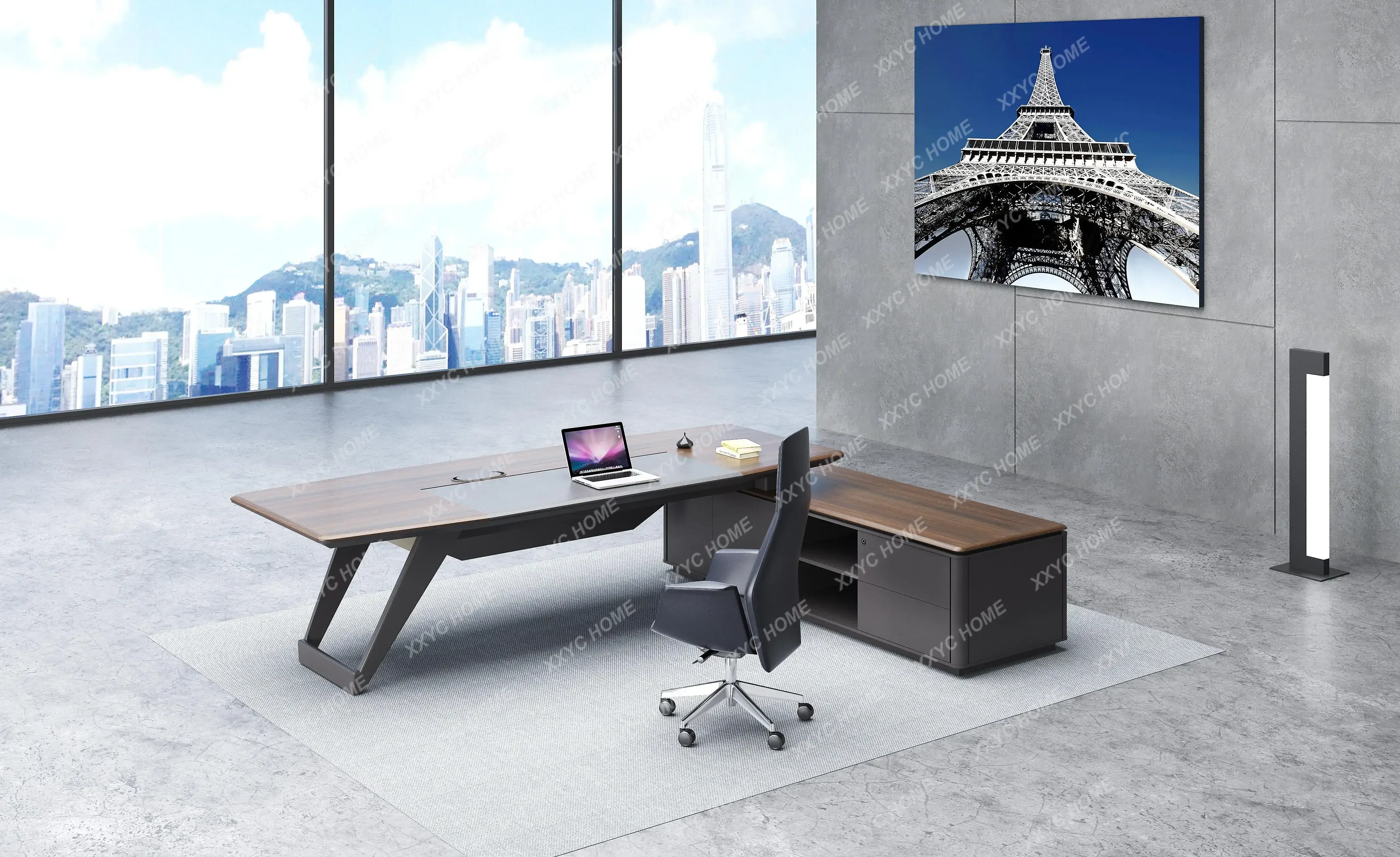 

Y Высококачественная офисная мебель, заводская цена, современный стиль, роскошный деревянный председатель, офисные столы для руководителей Boss