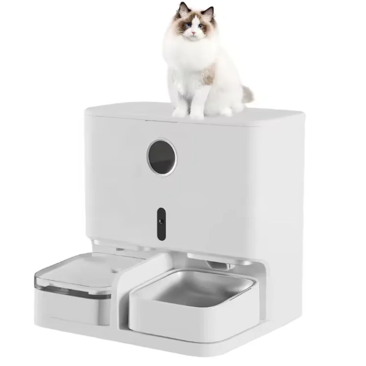 

Intelligent All-in-one Machine For Cat Water And Feeding, Automatic Feeder For Cat And Pet Circulation Water Dispenser