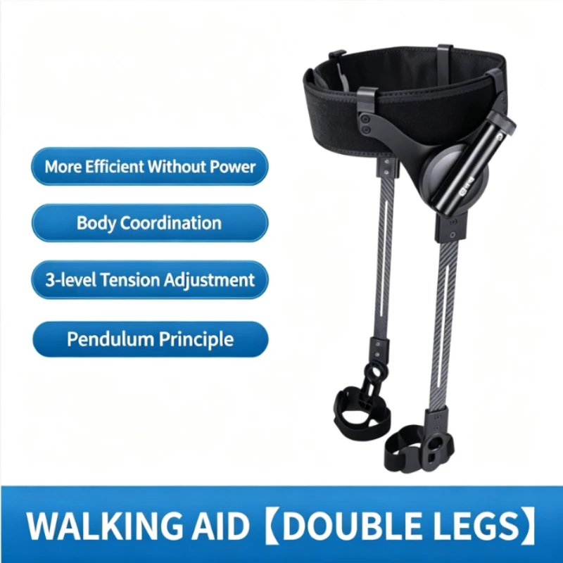 Stroke Hemiplegia Lower Limb Rehabilitation Walker Leg Lift Training Aid Stepping Exercise Device Mobility Recovery Support