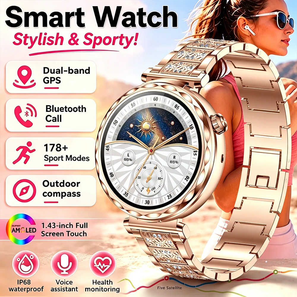 Smartwatch Noise Watches - NOVO 2026: Smartwatch TWS 2 em