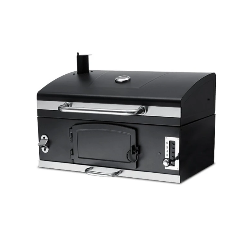 

Built-in smokeless grill Outdoor villa courtyard carbon grill