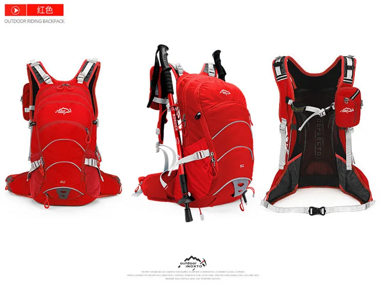 Bergsteiger-Wanderrucksack 20 Liter Herren und Damen Outdoor-Sport Laufrucksack Wasserdichter Camping-Trekking-Rucksack – Detail 11