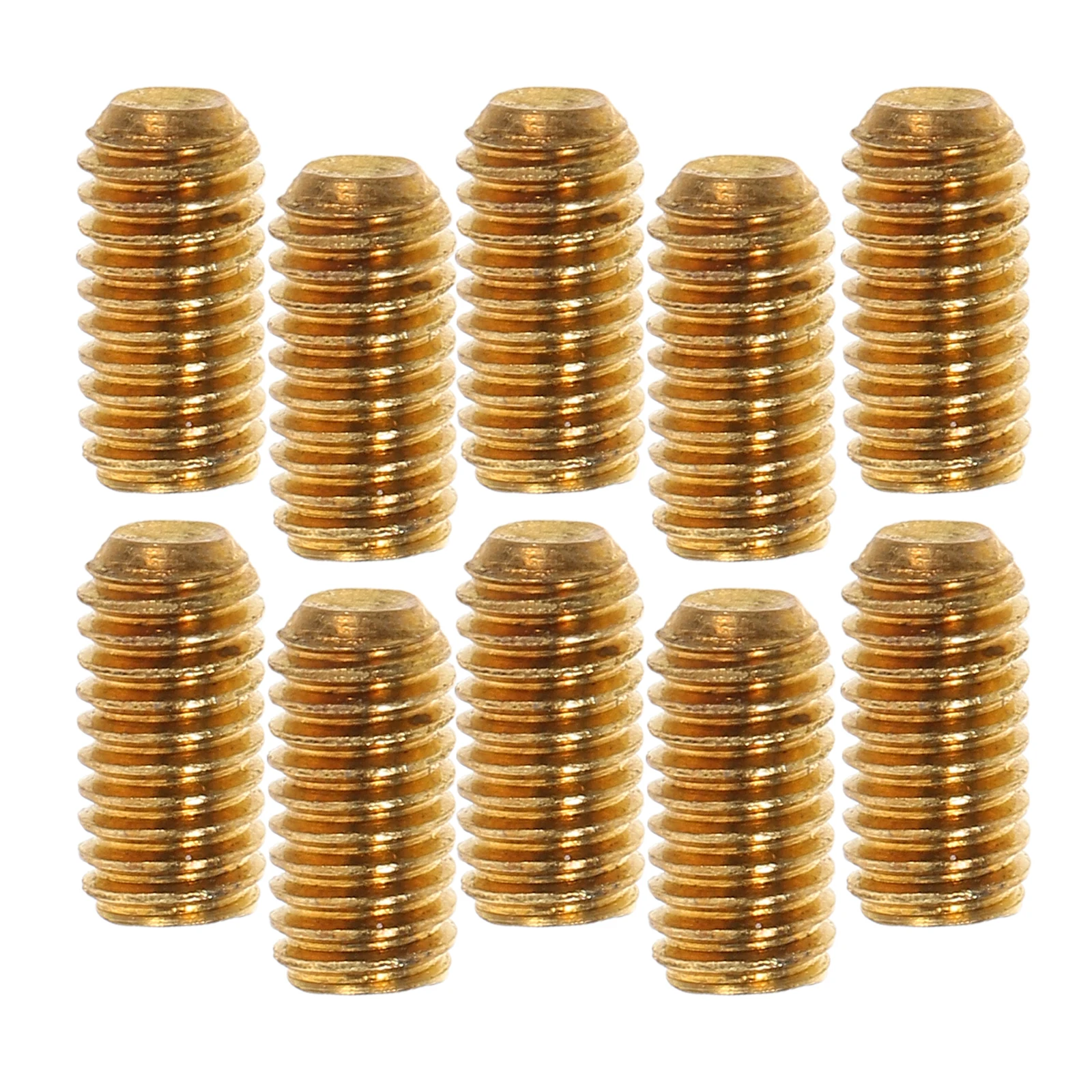 

12pcs Metal Small Replacement Saddles Screws Height Adjustment Guitar Tremolo Parts Bass Bridge Saddles Metal Screws Reusable