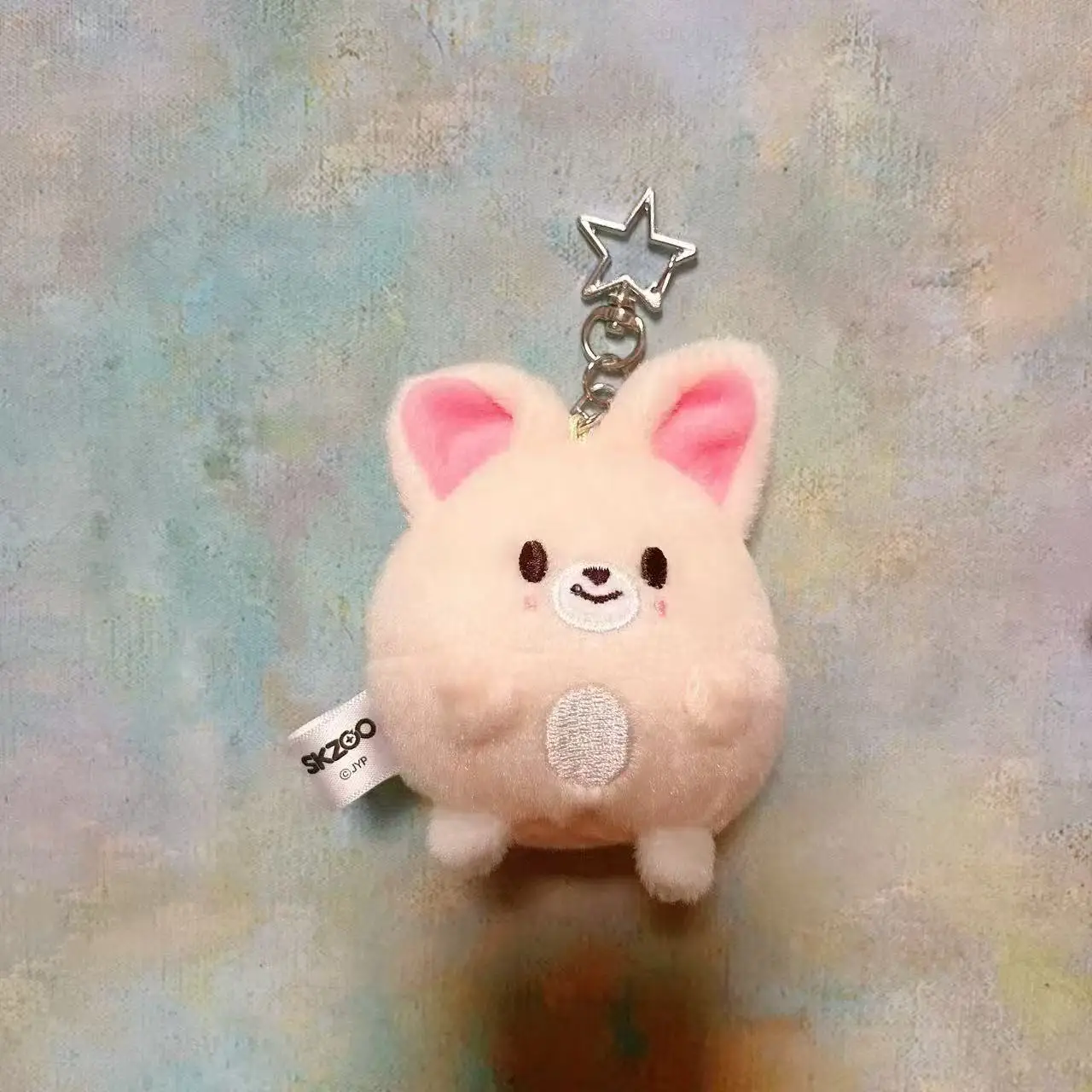 

Skzoo Straykids Plush Egg Keychain Rabbit Fur Mini Plush Toy Pendant Keychain Fans Gift Animals Stuffed Plushie Doll