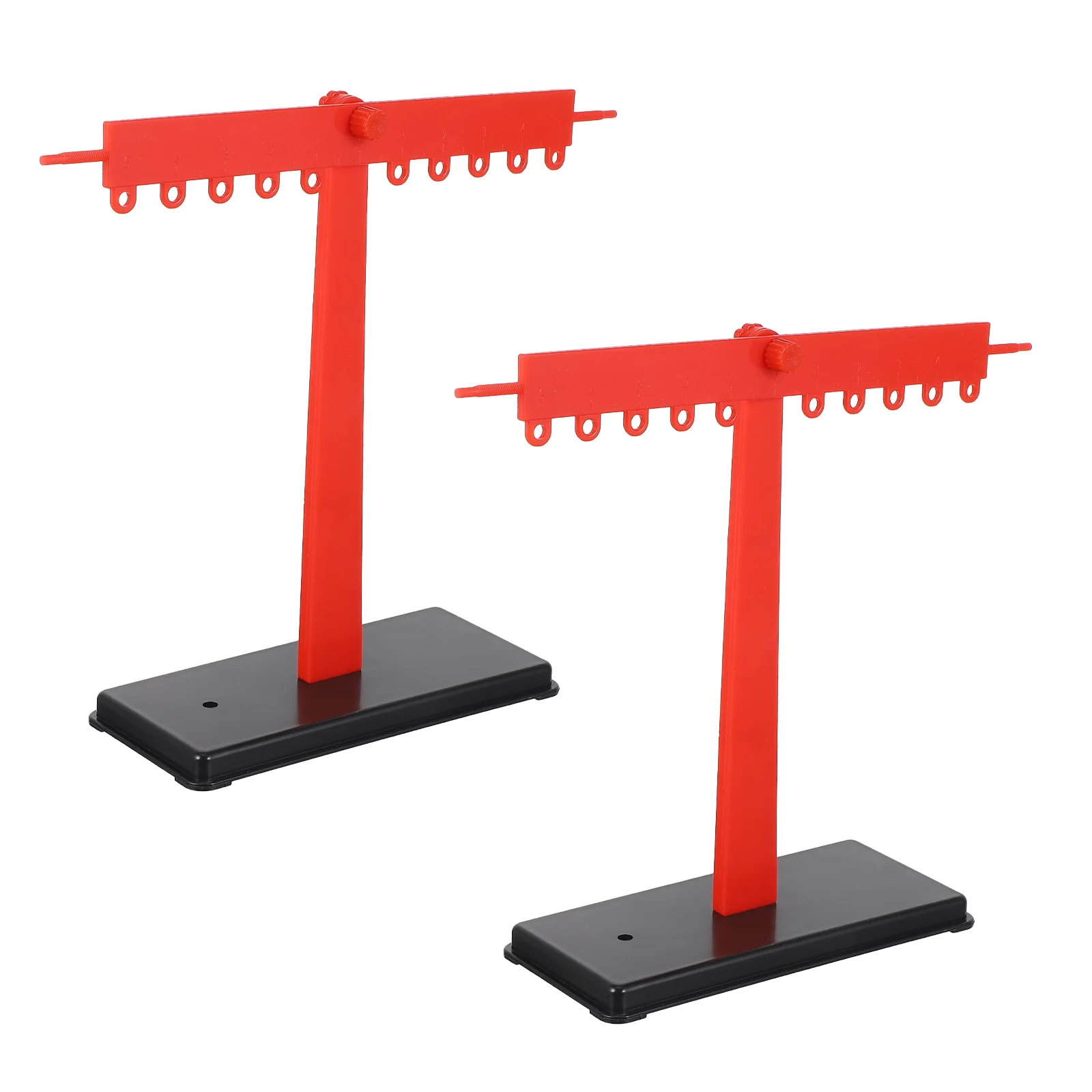 2 Sets Lever Ruler Teaching Aids Plastic Safe DIY Assembly Model Toy Experiment Equipment Educational Tools Science Building