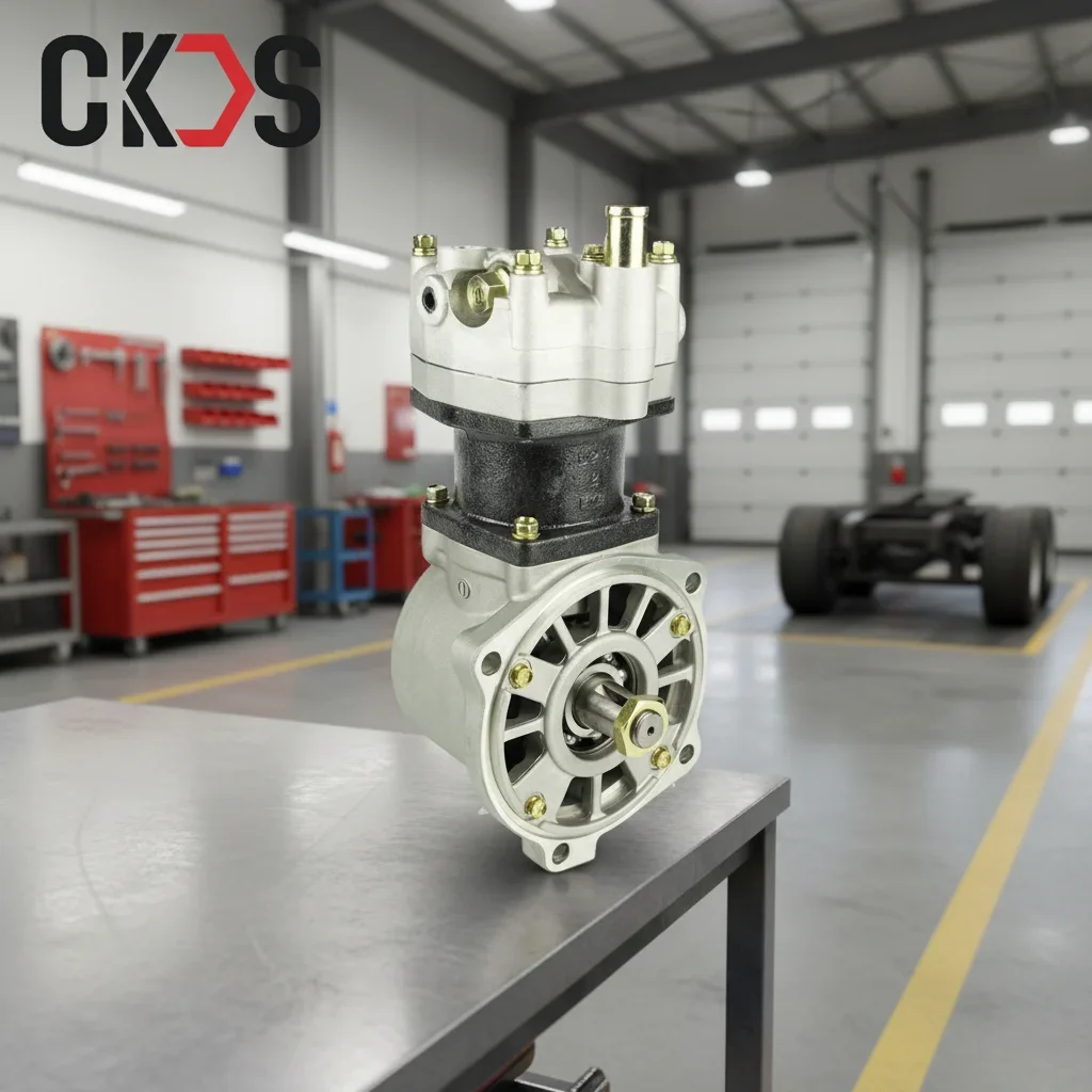 Compresor de Aire para Frenos de Camiones Hino 700 E13C, Fabricado en China por HCKSFS, con Matrices Japonesas, 29100-3060, Metálico, 6 Meses de Garantía