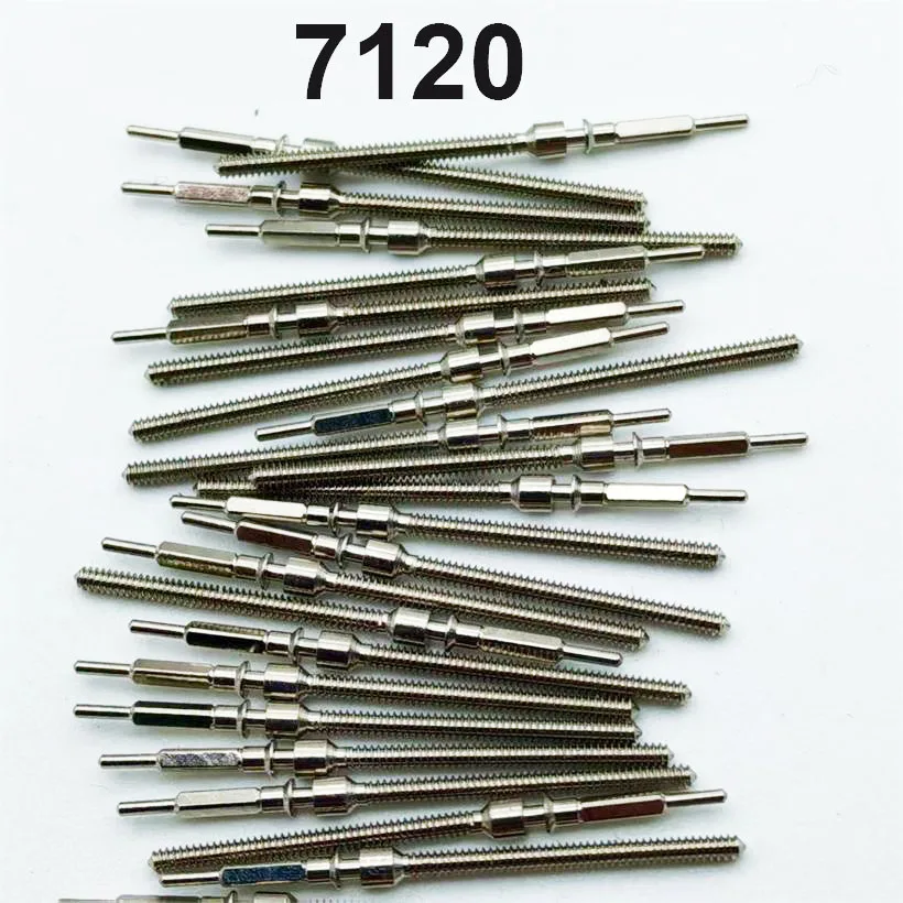 

Аксессуары для часов подходят для механизма Shanghai 7120, ручка для часов, расписание регулировки, автоматический стержень, запасные части