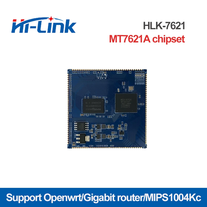 Free Ship MT7621 WiFi Router Openwrt module HLK-7621 Gigabit Ethernet Router Test Kit Development Board Module Support Dual Core