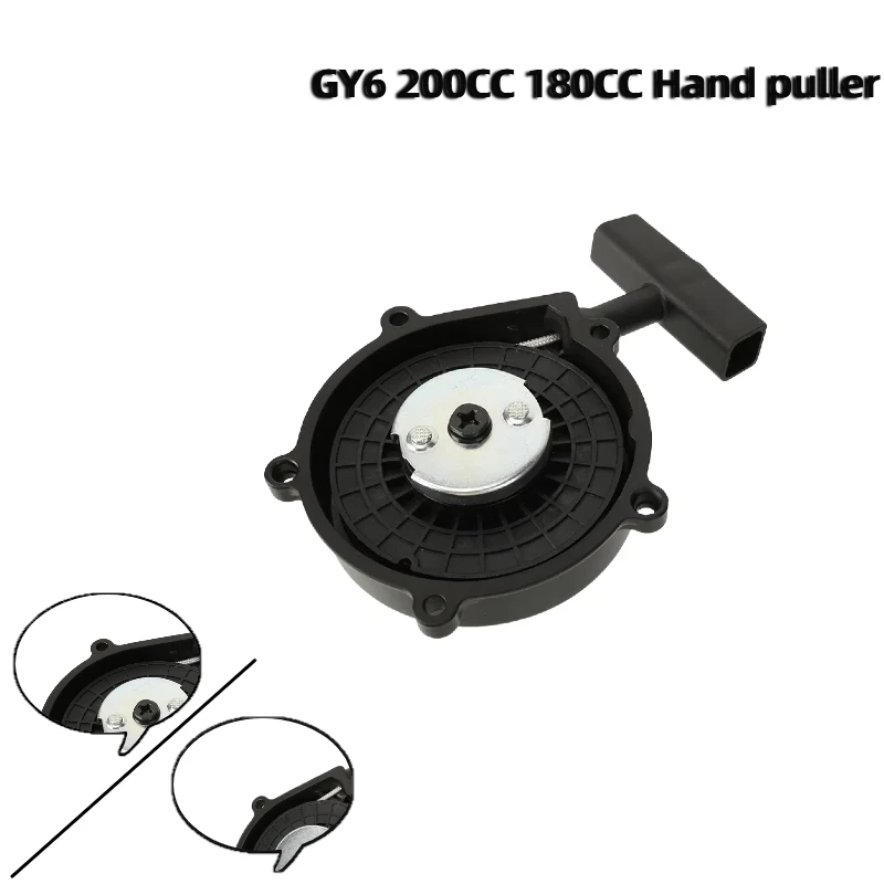 

Ручная тяга двигателя GY6 150cc-260cc: запасная часть для Jinlang Jinling JLA-925E, JLA-931E — идеально подходит для ремонта стартера ATV и UTV