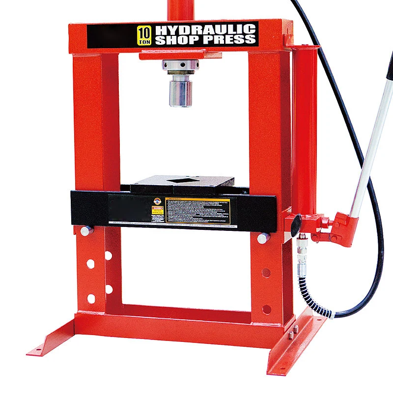 Auto repair manual desktop 10-ton hydraulic press Press-fit bearing press Forging hydraulic press