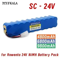 NEW 9800mAh for Rowenta 24V NiMH Battery Pack CD Vacuum Cleaner Besen Air Force Extreme RH8770 RH8771WS RH877501 RH8779 RH877901