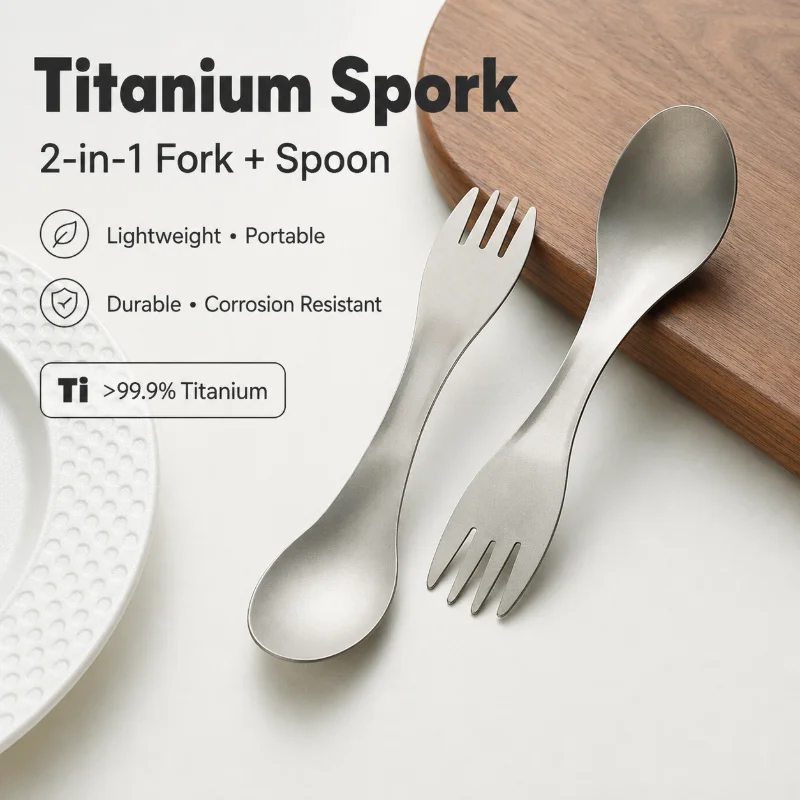 Titanium Spork 1