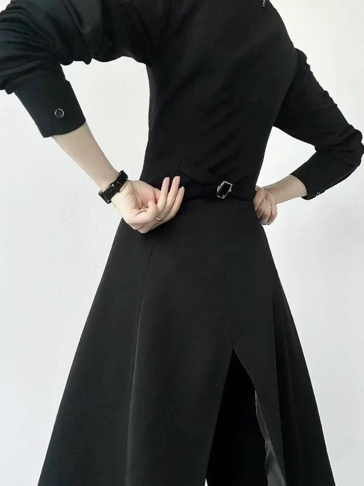 Dünne Armee-Kaschmirwesten für Herren und Damen mit Schnürung und Patchwork-Design, Minimalismus, sanfter urbaner Stil, schlicht, weich, ärmellos – Detail 8