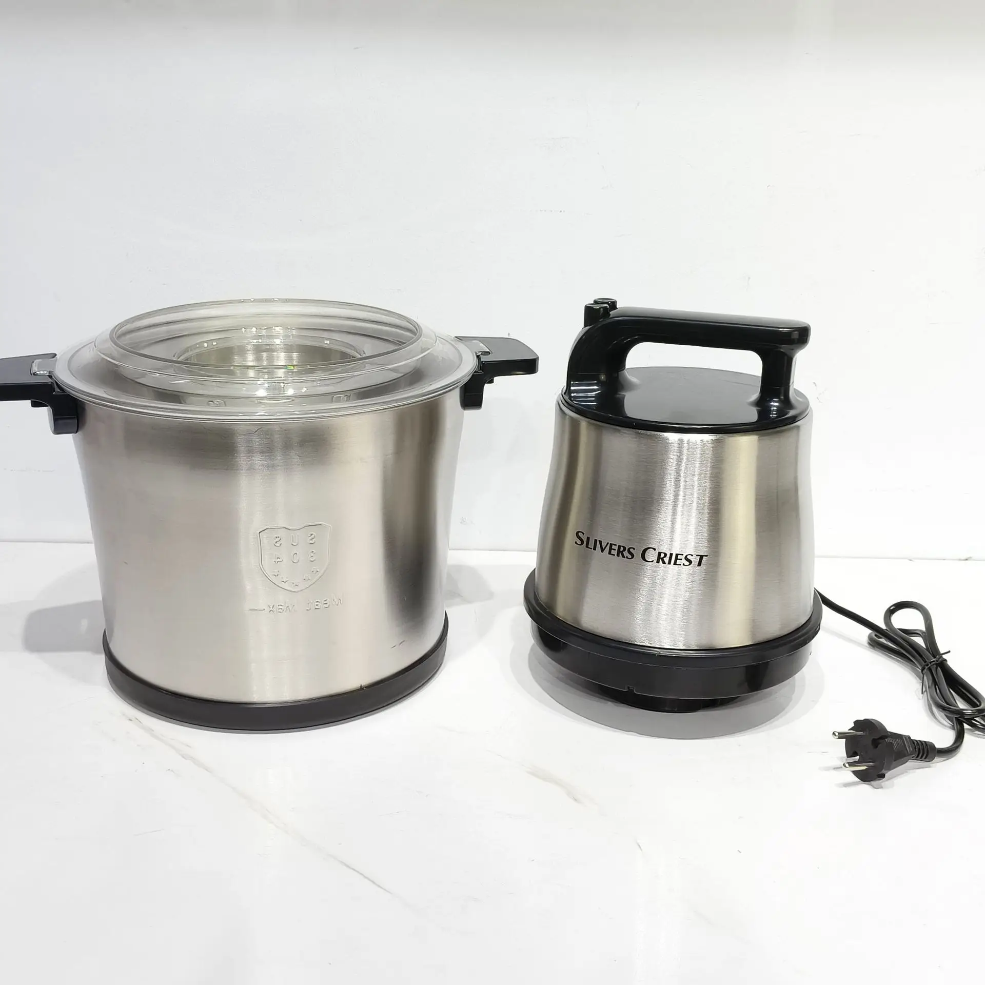 5800W Yam Pounder Machine 12L Meat Chopper Fufu Pounding Blender Portable Multifunction Electric Meat Grinder