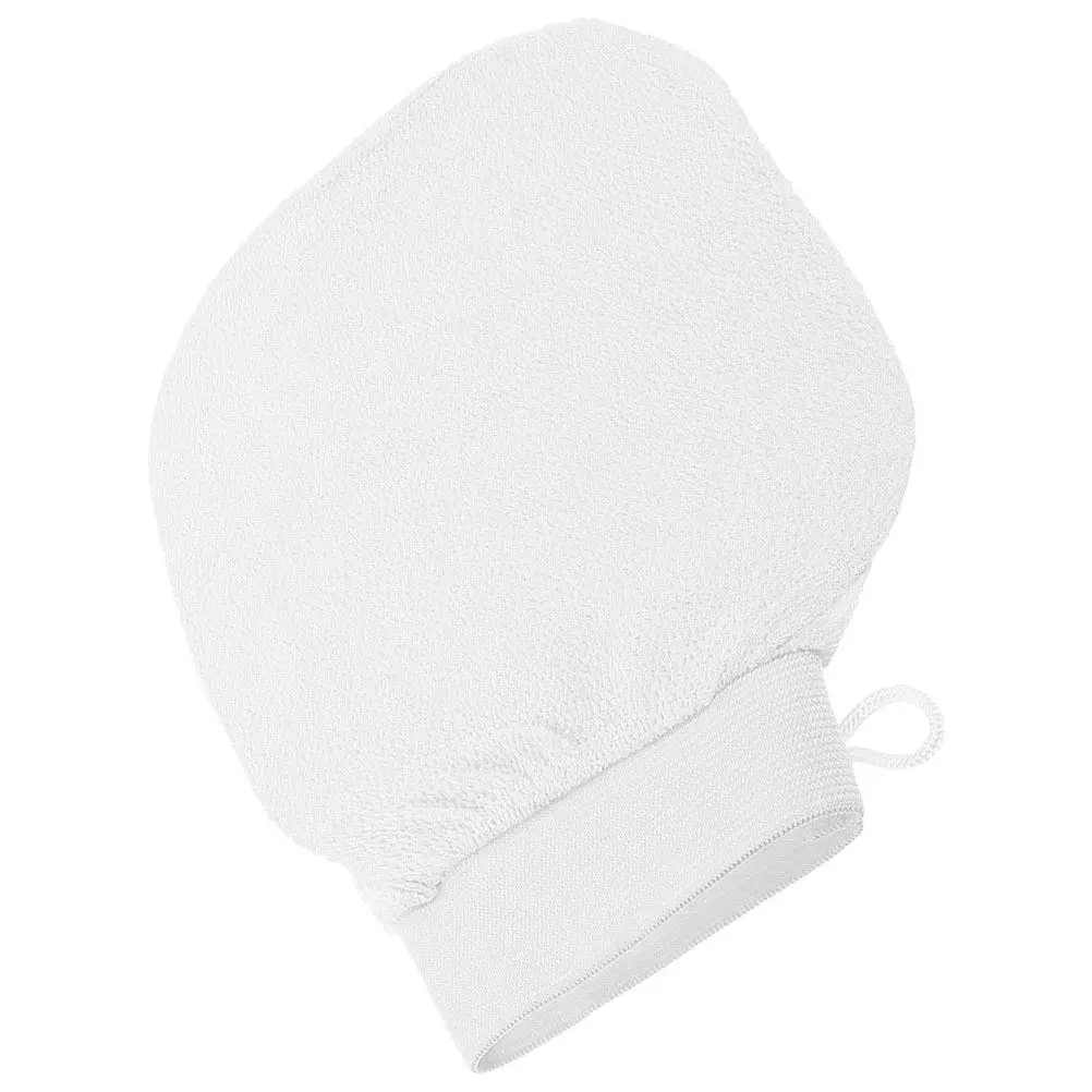 

Мягкая отшелушивающая мочалка-перчатка для душа, многоразовая, для чувствительной кожи, глубокое очищение, удаление омертвевшей кожи