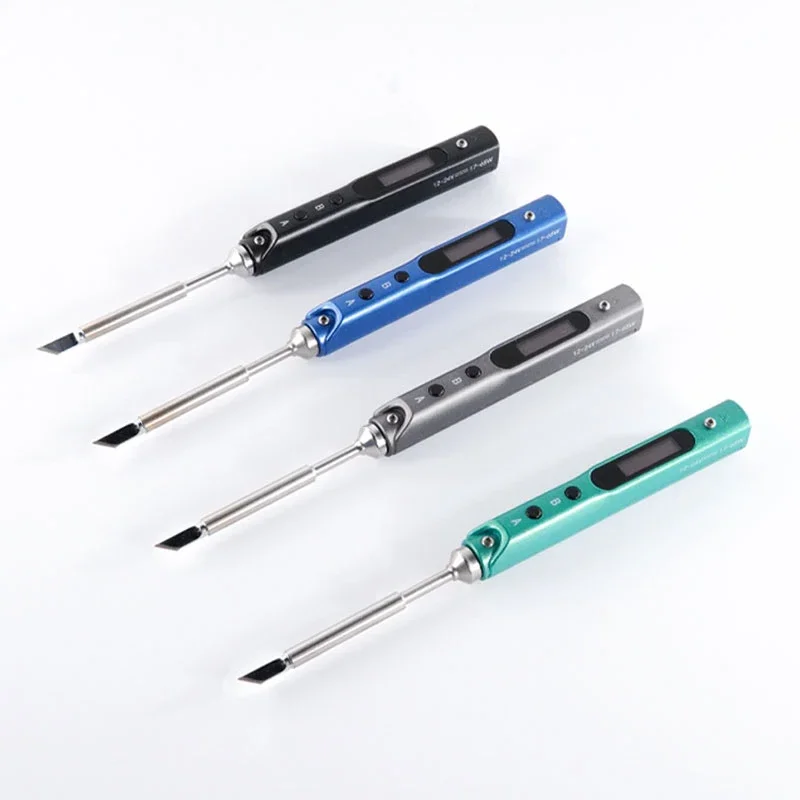 

SQ-001 intelligent constant temperature electric soldering iron temperature adjustable 12-24V aircraft model welding repair tool