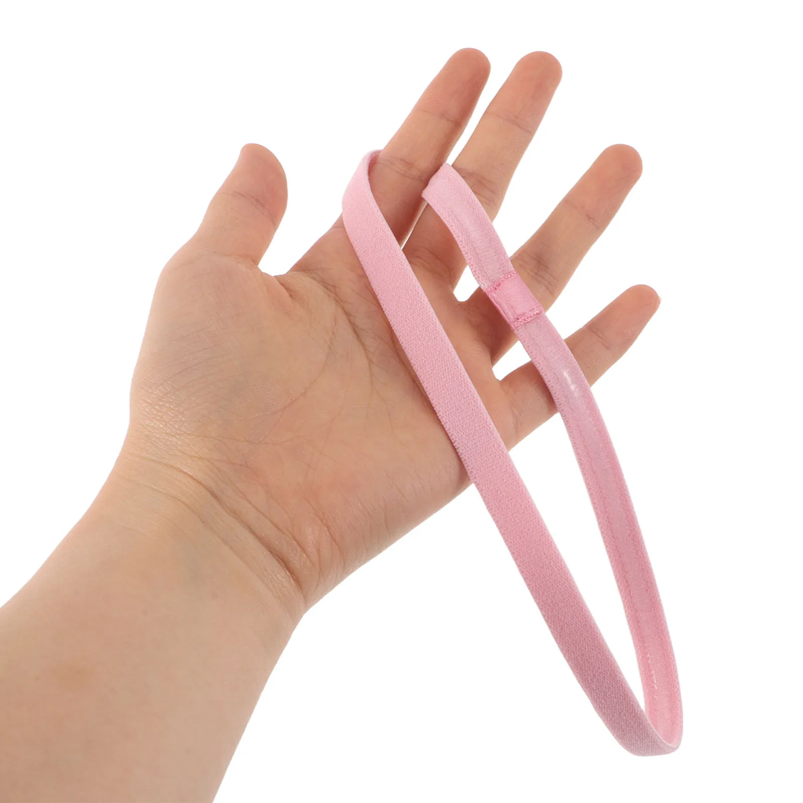 

10Pcs Stretchy Sweatbands for Men Women Non-Slip Moisture-Wicking Headband for Running Gym Workout Athletic Performance