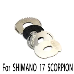for shimano 17 scorpion water drop spinning wheel unloading alarm outlet sound drum fishing wheel modification accessories