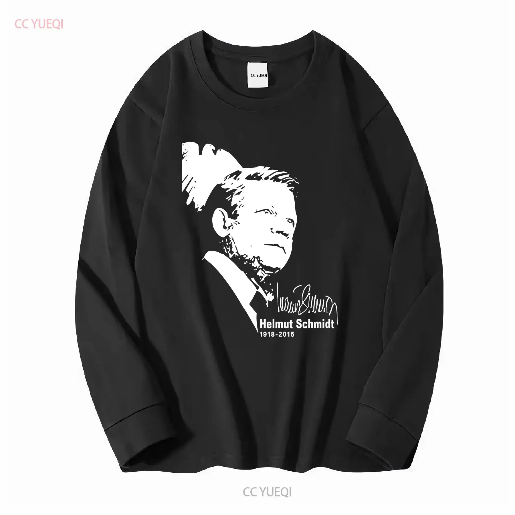 Helmut Schmidt old Federal Chancellor mourning commemoration T shirt 17029 long or short sleeves vintage Washed streetwear