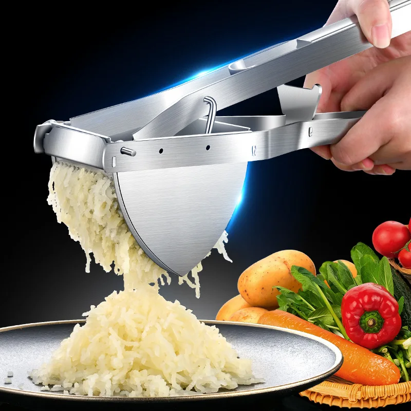 Stainless Steel Potato Press Potato Press Potato Mash Fruit Lemon Juicer Vegetable Stuffing Squeezer