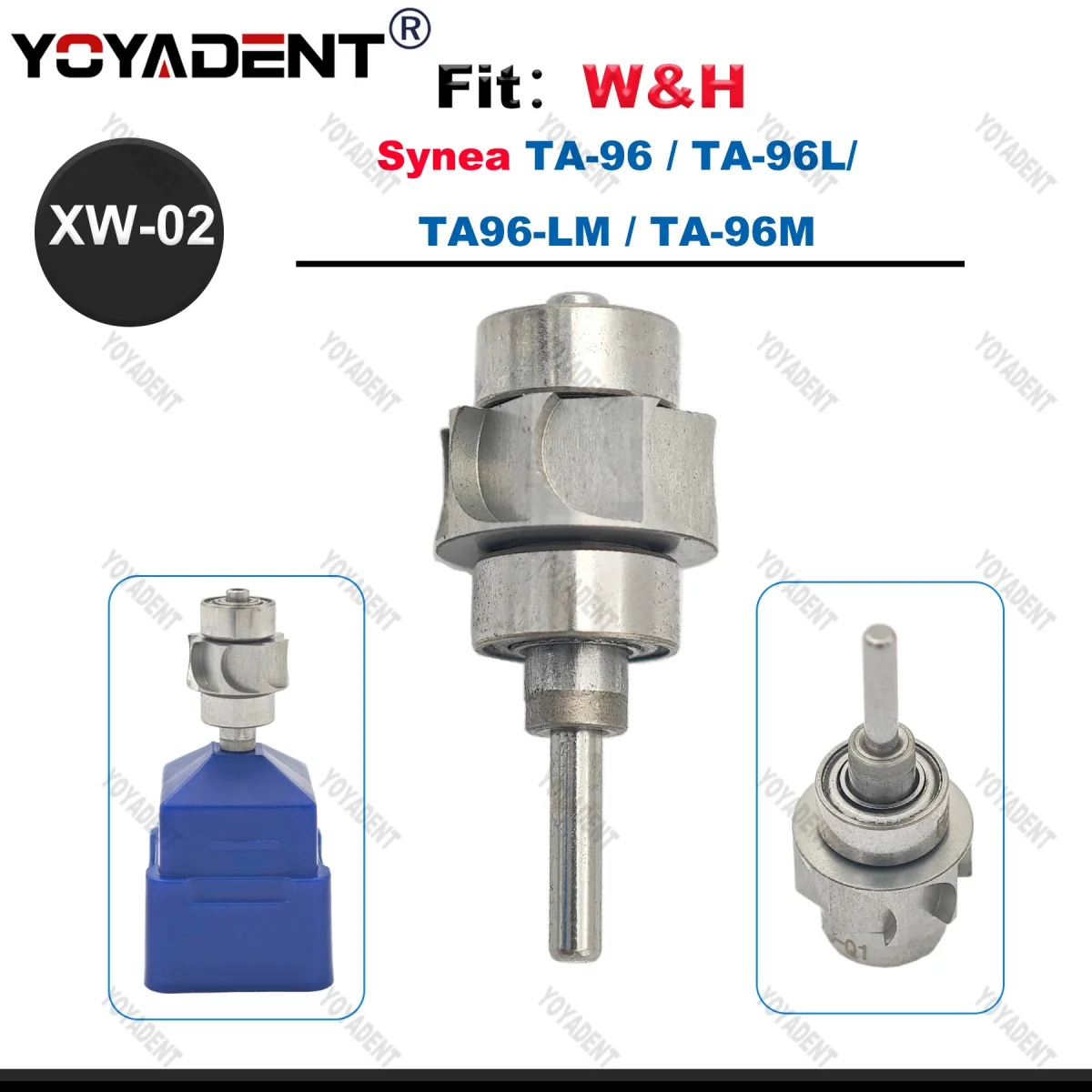 

Dental Turbine Cartridge Fit WH Synea TA-96/TA-96L/TA96-LM/TA-96M High Speed Handpiece Air Rotor Dentists Tools