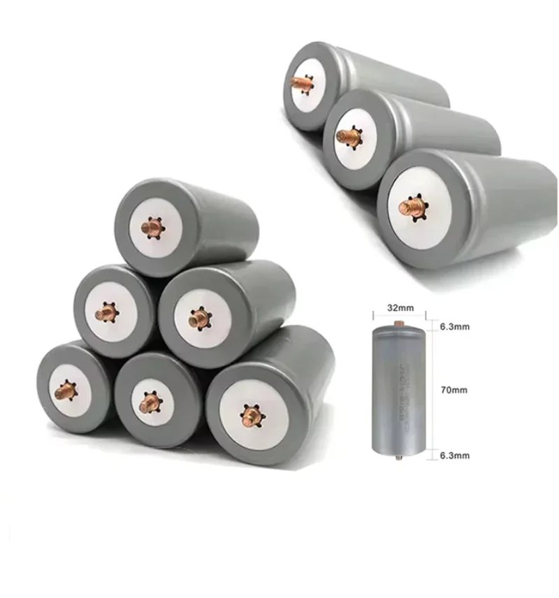 100% Original 32700 6000mah 3.2V Lifepo4 Rechargeable Battery High Quality Large Capacity Lithium Iron Phosphate Power Battery
