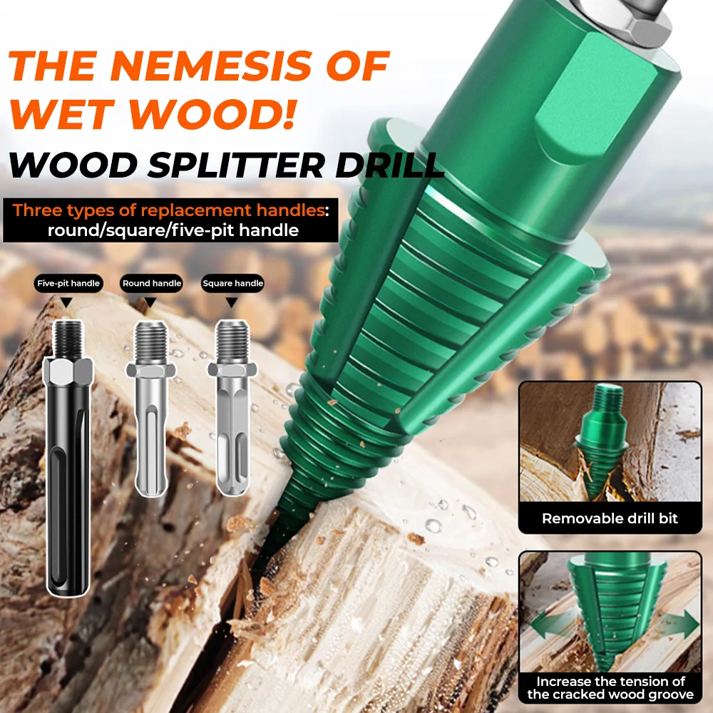 

Сверло по дереву из высокоуглеродистой стали 32 мм SDS/квадратный хвостовик, сверла для раскалывания древесины, отвертка для удаления дров, деревообрабатывающие инструменты