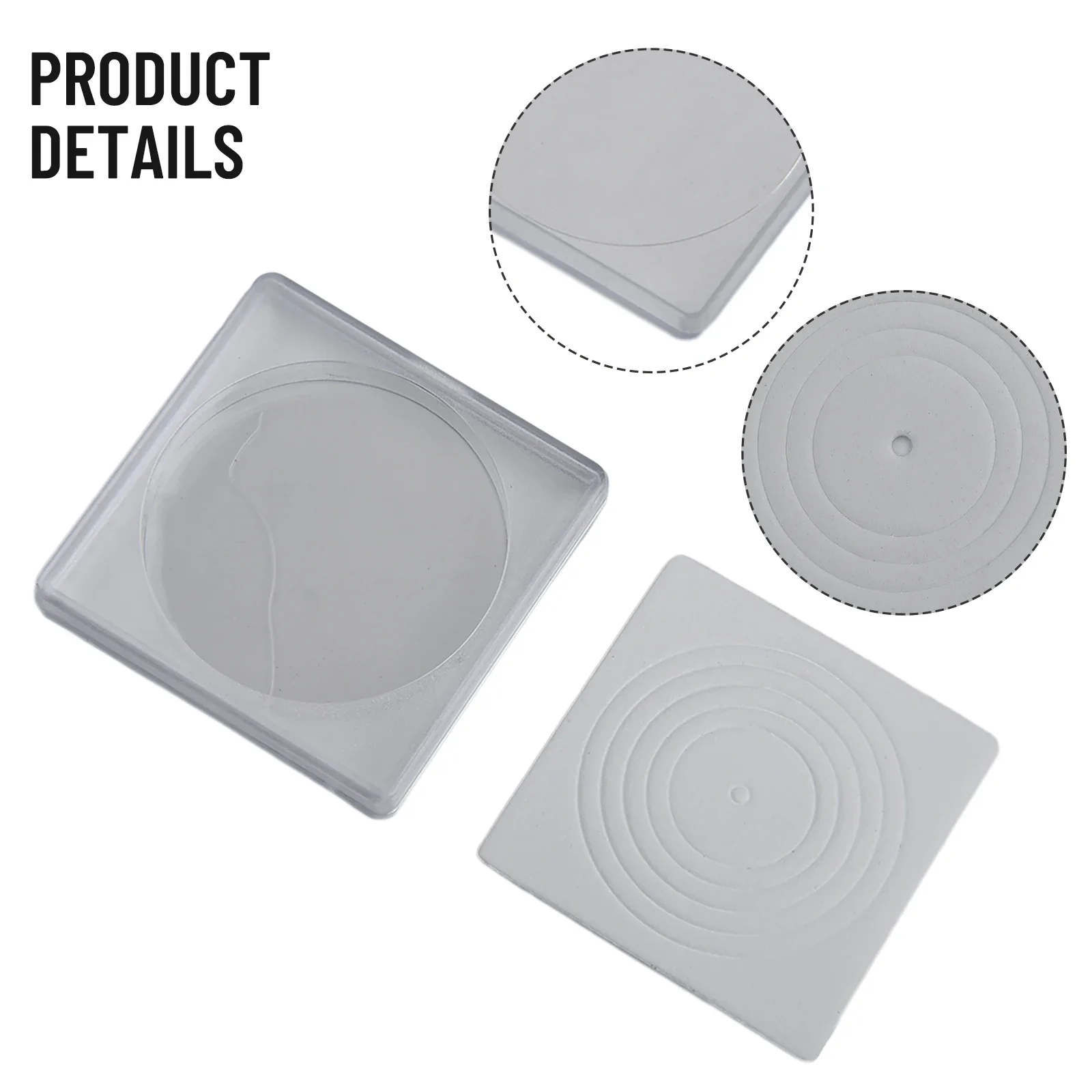 20pcs Transparent Plastic Coin Holder Coin Collecting Box Case For16-40mm Coins Storage Capsules Protection Boxes Container