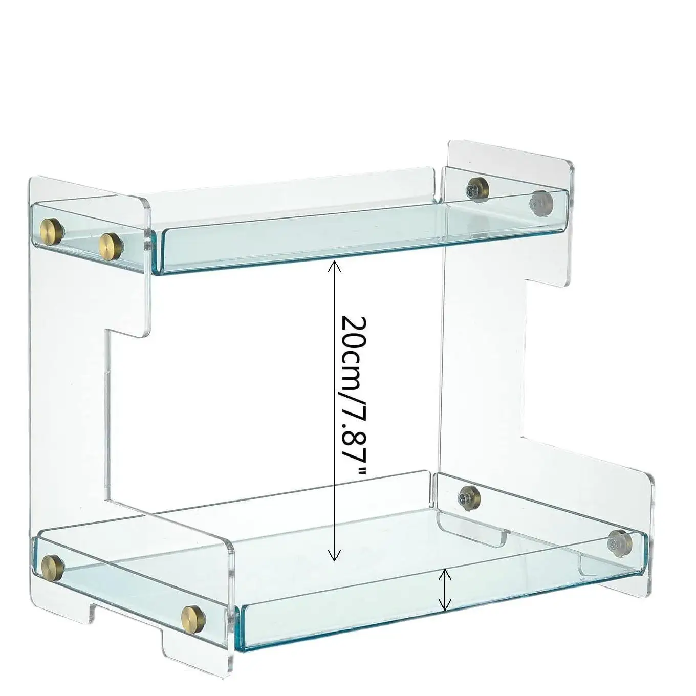 Custom Modern Acrylic Portable Waterproof Perfume Display Rack Makeup Organizer Home Decor Cosmetic Storage