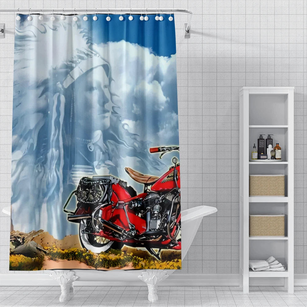 home shower curtains for bathroom Landscape animals waterproof fabric bathroom Curtains modern shower curtain 180x200 240x200