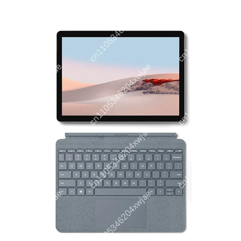 10 Inch Windows 10 2 in 1 Detachable Tablet, Ultra Thin Lightweight Touchscreen Laptop with Keyboard Stylus, Portable PC