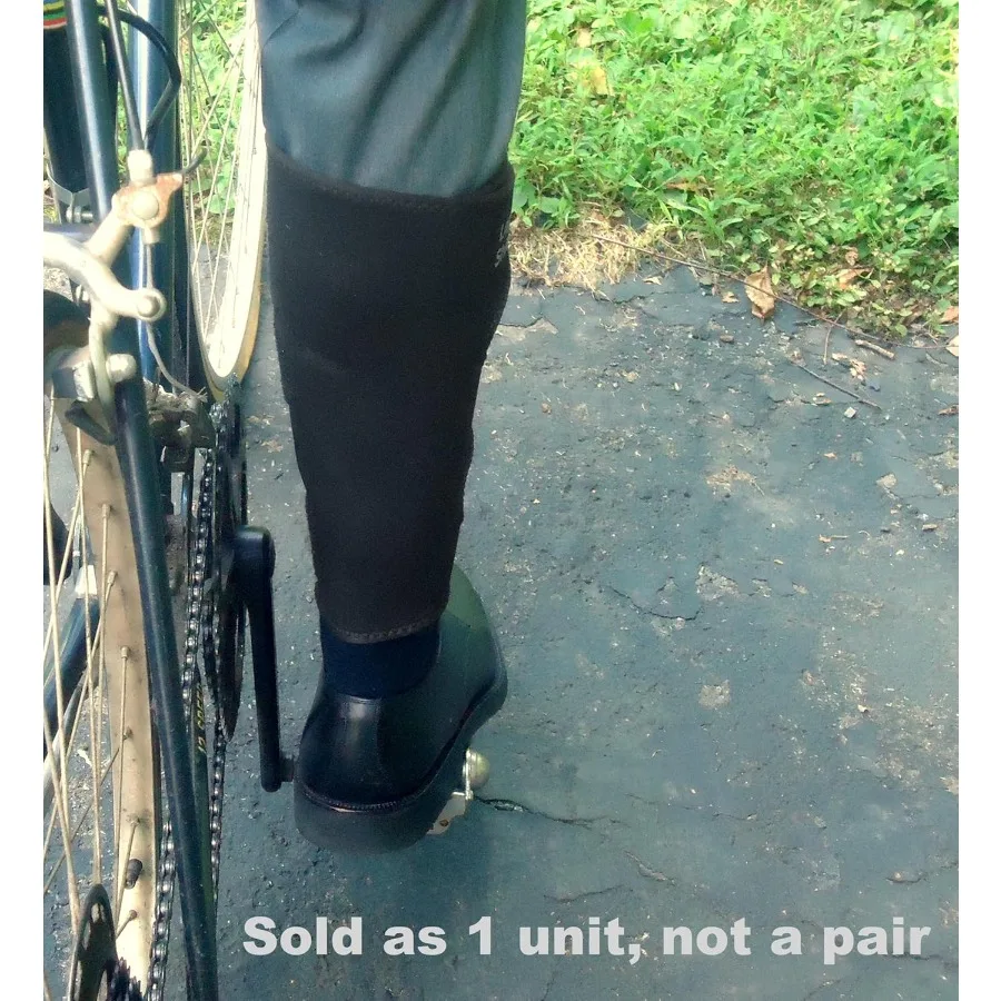 Bike Pant Protector Designed for Cyclists to Fully Shield Pants from Grease and Chain Damage During Rides Offers Comfortable Sn