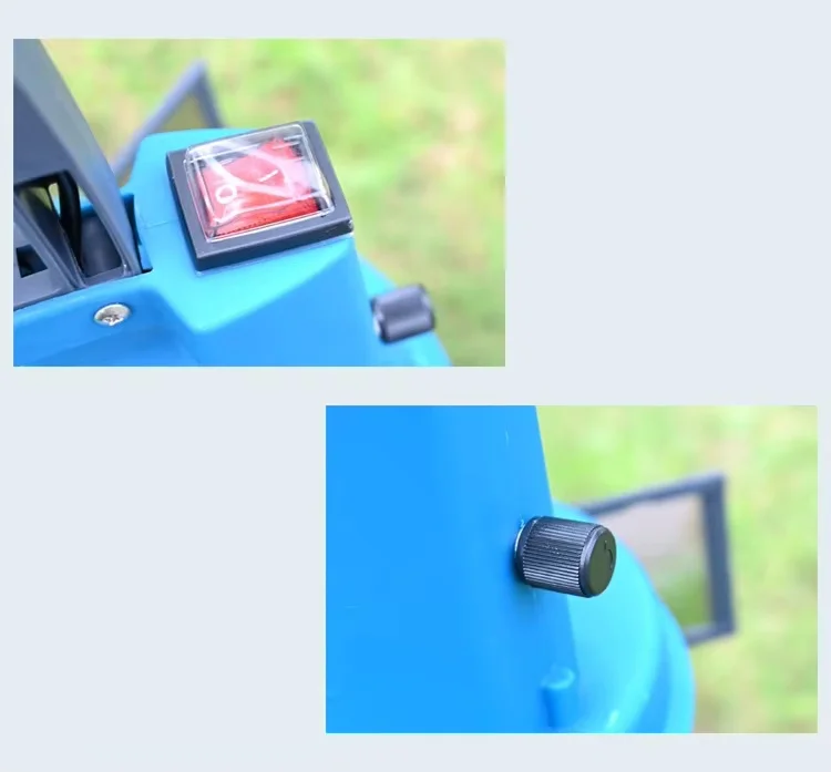 2025 맞춤형 25L 농업용 잔디밭 농장용 전동 플라스틱 배낭 비료 살포기