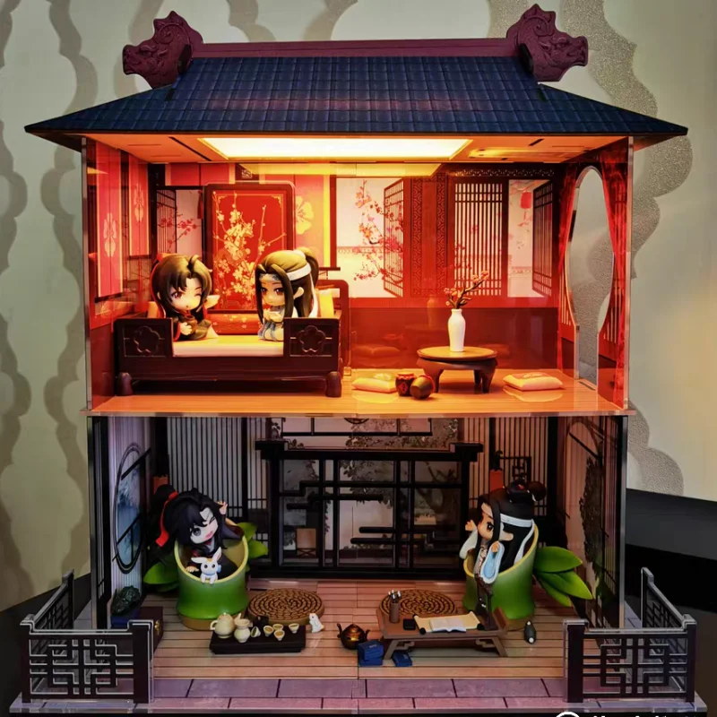 ﻿ New Mdzs Mo Dao Zu Shi Background Grandmaster Of Demonic Cultivation  Furniture Acrylic Figure Diy Ancient Scene Props