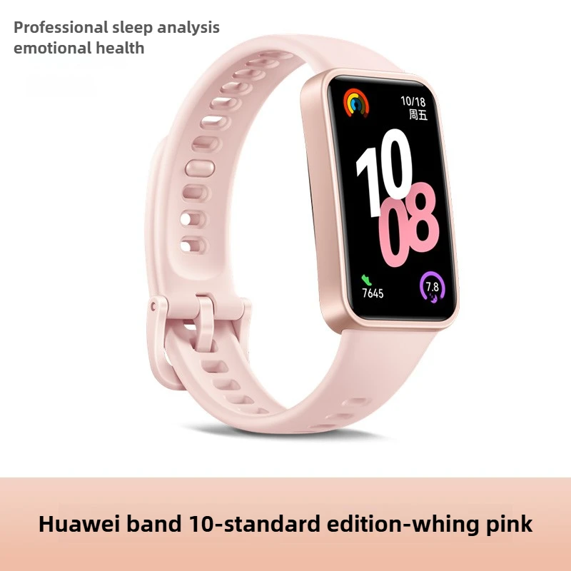 2025 New Original Huawei Band 10 Smartwatch,Compatible with IOS & Android,Sleep Tracking,Health Monitor,14 Days Battery Life,