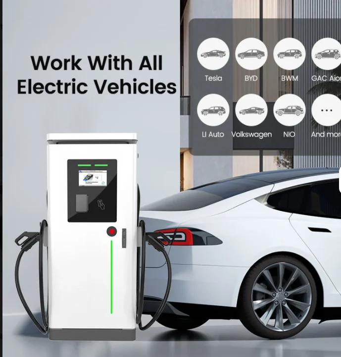 4g/Wifi Network-connected DC Charging Pile Floor-mounted Electric Vehicle CCS1/CCS2 240kW Fast Charging Station with OCPP 2.01 view 4