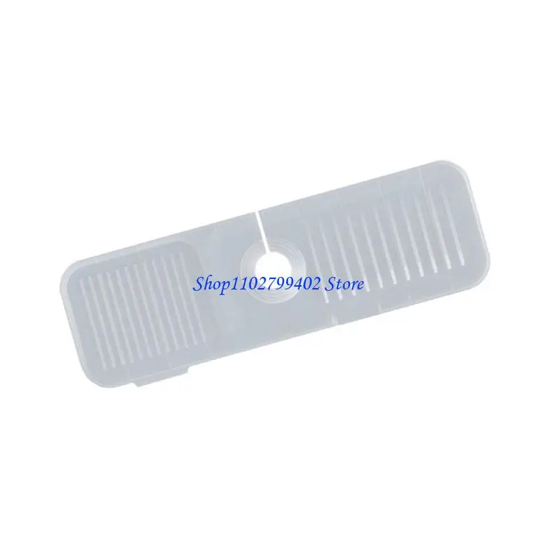 547F Practical Kitchen Counter Drain Mats Waterproof Splashes Guards With Elevated Storage Platform Water Splashes Guards