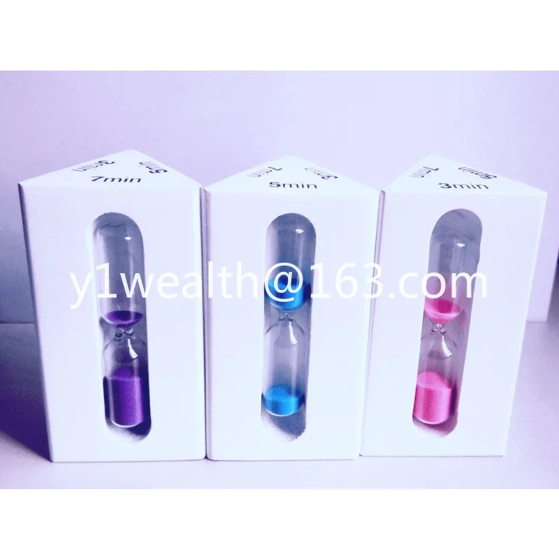 1 + 3 + 5 minutes hourglass, timer 3-angle type 3-sided multi-purpose hourglass 3-color different time hourglass