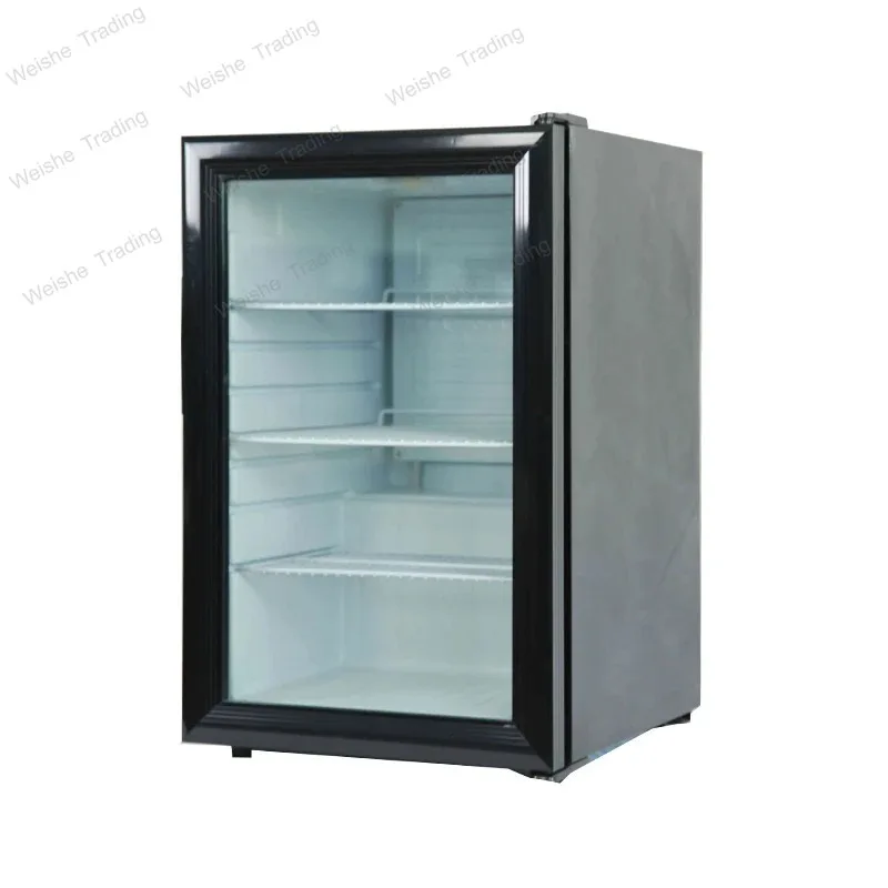 Mini 70L  Fridge Refrigerator Glass Door Cooler