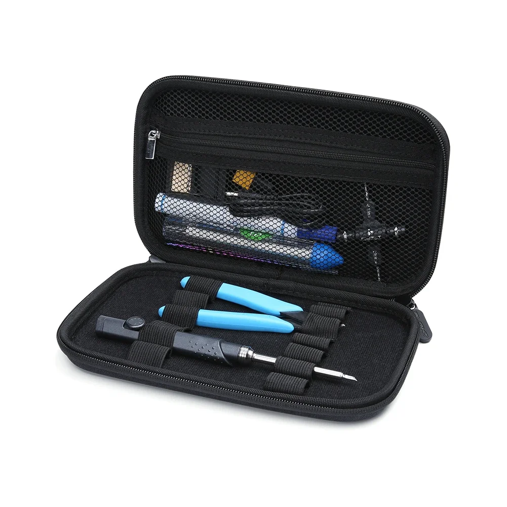 IFlight Soldering Iron Kit Quad Wrench / Iron / Soldering Pen / Tin Wire / Tweezers / Cutting Pliers / Tool Bag AIO Combo