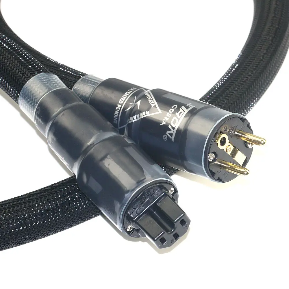 

Brand new Snake flagship gold-plated power cable, giant python Shunyata Research gallbladder amplifier power cable