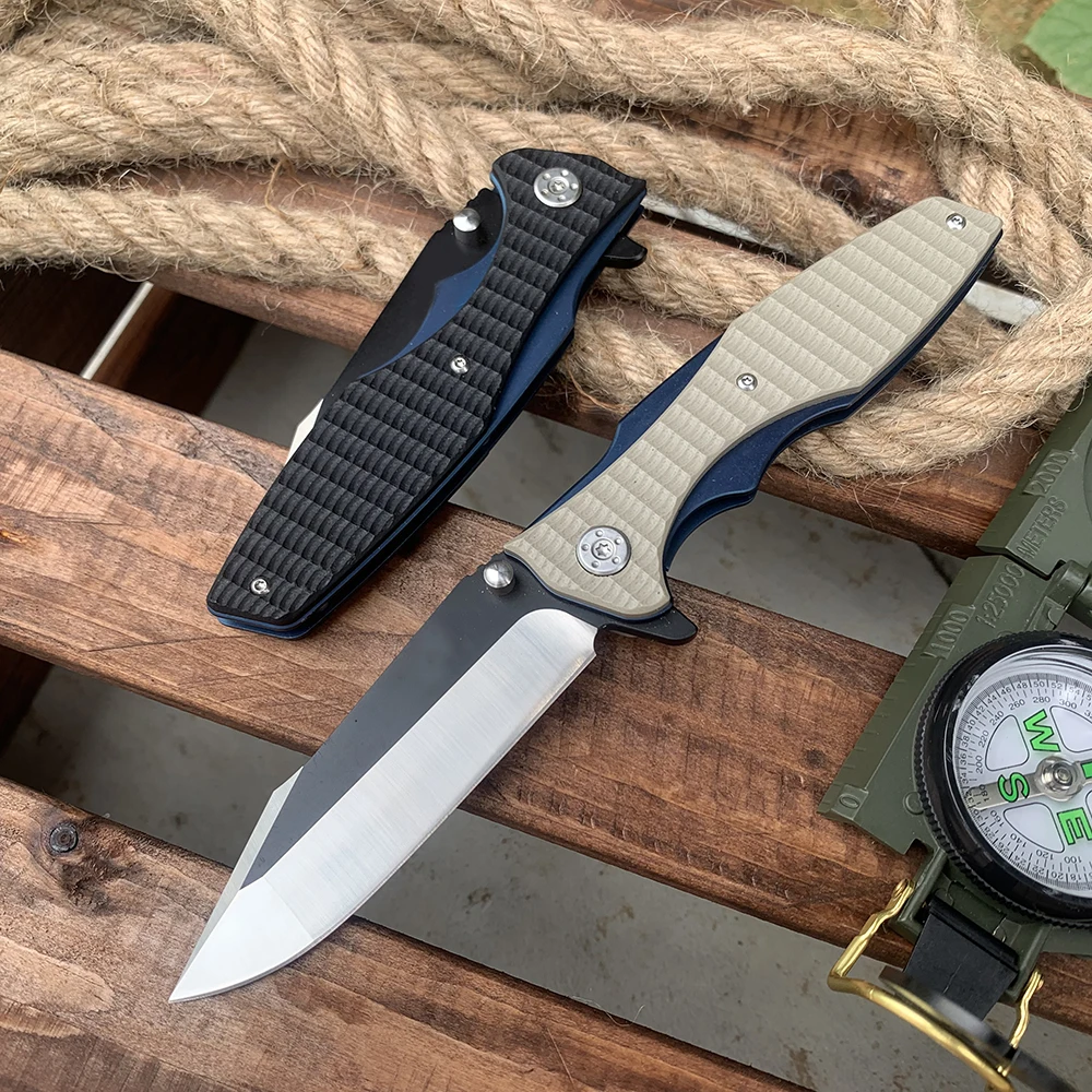 Zt 0393 Multifunctioneel Vouwmes 9cr14mov Staal G10 Handvat Outdoor Militaire Tactische Survival Camping Zakmes Edc Tool