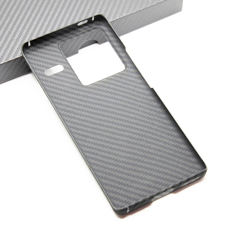 CF skin Carbon fiber phone case for VIVO iqoo 10Pro light Thin High-strength Aramid protective shell