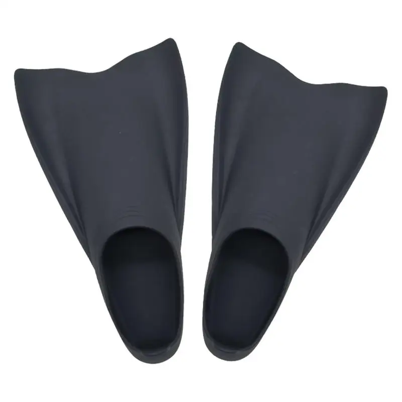 

Swim Fins For Pool Men's Silicone Short Swimming Flippers For Lap Training Swim Floating Fins Swimming Equipment For Swimmers